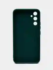 Тёмно-зелёный чехол для Samsung Galaxy A34 5G (Самсунг Галакси А34 5 джи), силиконовый, матовый
