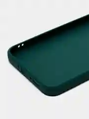 Тёмно-зелёный чехол для Samsung Galaxy A34 5G (Самсунг Галакси А34 5 джи), силиконовый, матовый