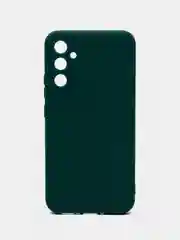 Тёмно-зелёный чехол для Samsung Galaxy A34 5G (Самсунг Галакси А34 5 джи), силиконовый, матовый