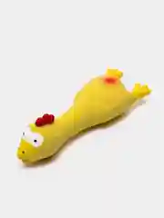 Горчичный резиновая игрушка - пищалка для собак