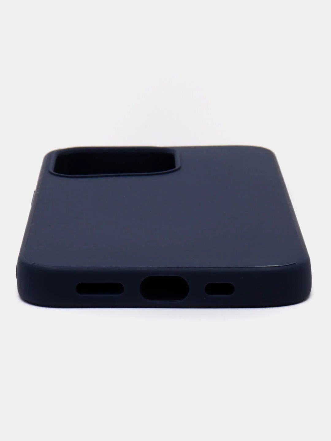 Темно-синий чехол Zibelino Soft Matte для iPhone 13 Pro