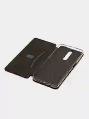 Бордовый чехол-книжка на Xiaomi Redmi K30 / Poco X2, из экокожи, с карманом для карт