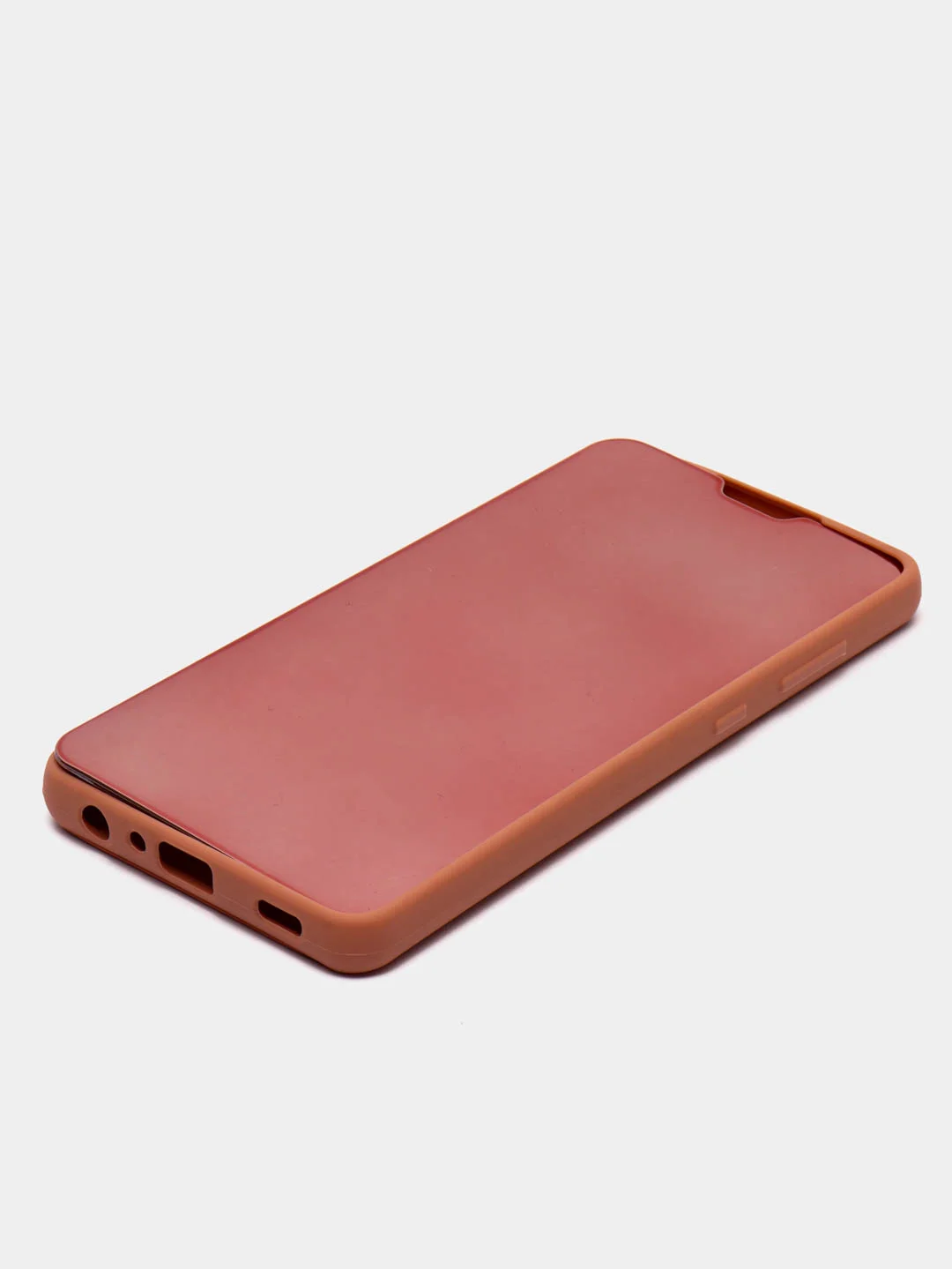 Коралловый чехол-книжка с прозрачным окном Samsung A01/A02/A10/A11/A20/A40/A50/A51/A52/A70/A71/A72