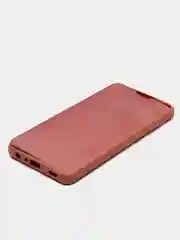 Коралловый чехол-книжка с прозрачным окном Samsung A01/A02/A10/A11/A20/A40/A50/A51/A52/A70/A71/A72