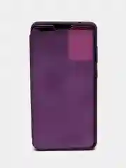Фиолетовый чехол-книжка с прозрачным окном Samsung A01/A02/A10/A11/A20/A40/A50/A51/A52/A70/A71/A72