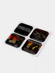 Розовый 3d наклейки-стикеры для телефона, король и шут
