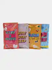 Прозрачный шипучая морская соль для ванн 100гр Candy bath bar 1 шт Подарок на новый год подруге маме