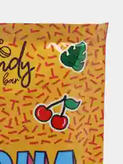 Прозрачный шипучая морская соль для ванн 100гр Candy bath bar 1 шт Подарок на новый год подруге маме
