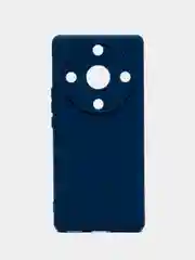 Темно-синий чехол силиконовый для Huawei Honor X9a (Хуавей Хонор Х9а) Silicone Cover