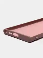 Бежевый меланж чехол для Samsung Galaxy S23 Ultra (Самсунг Галакси С23 Ультра), силиконовый