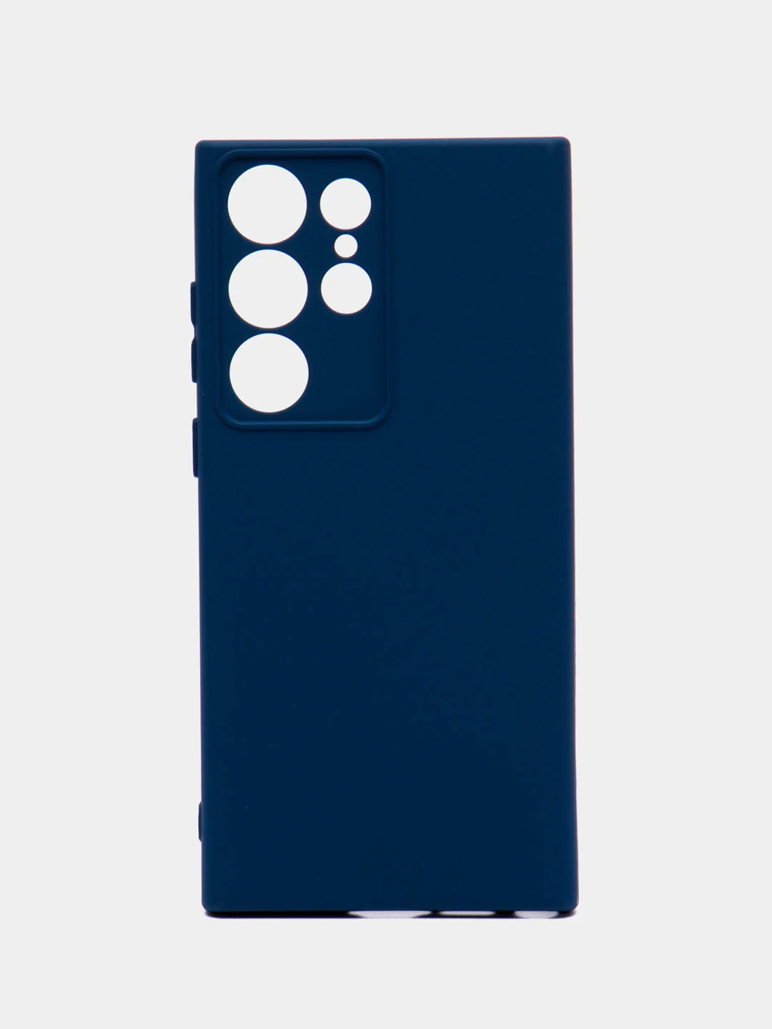 Синий чехол для Samsung Galaxy S23 Ultra (Самсунг Галакси С23 Ультра), силиконовый