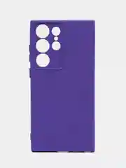 Аметистовый чехол для Samsung Galaxy S23 Ultra (Самсунг Галакси С23 Ультра), силиконовый