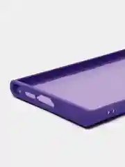 Аметистовый чехол для Samsung Galaxy S23 Ultra (Самсунг Галакси С23 Ультра), силиконовый