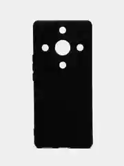 Черный чехол силиконовый для Huawei Honor X9a (Хуавей Хонор Х9а) Silicone Cover