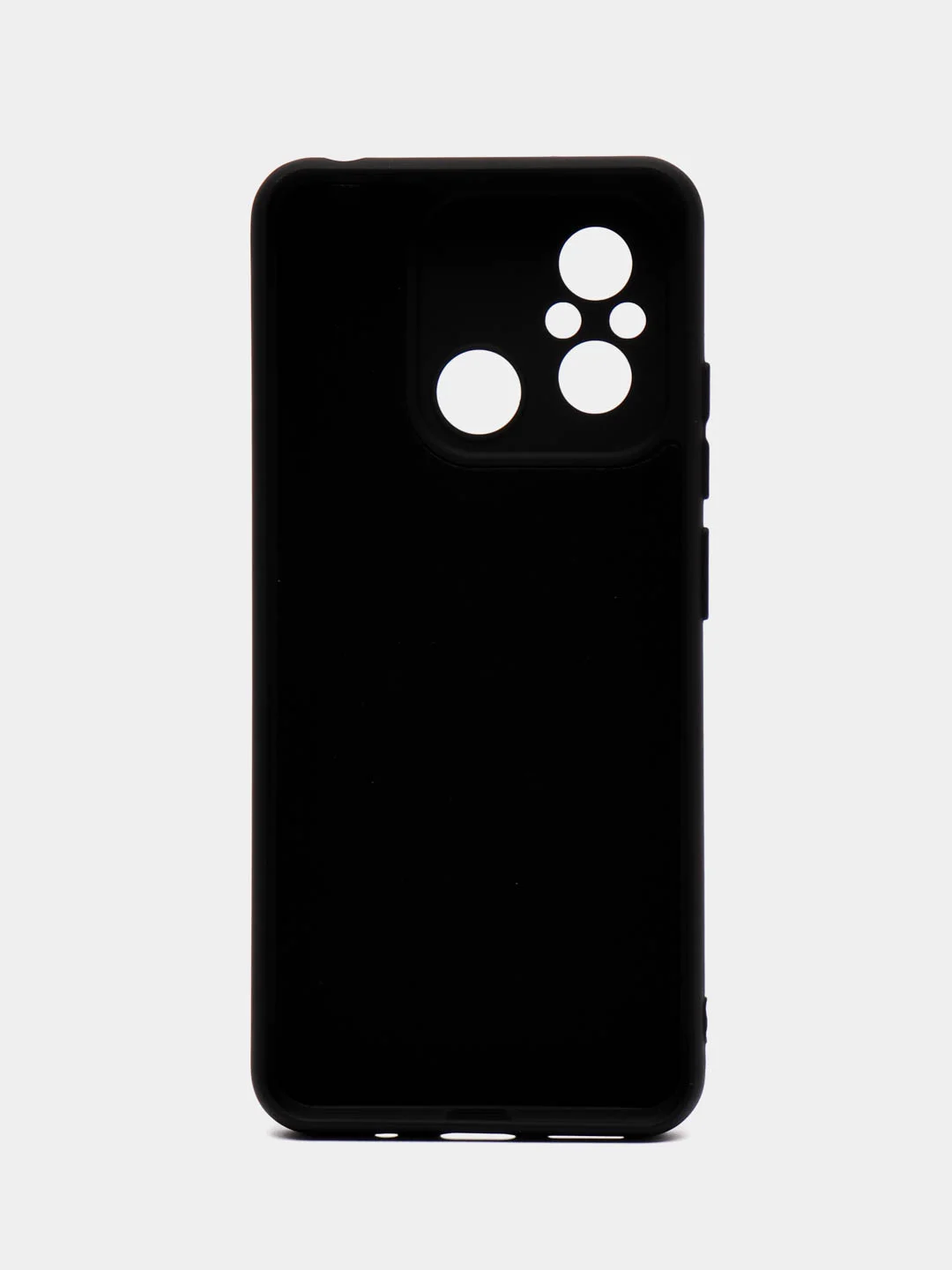 Черный чехол силиконовый для Xiaomi Redmi 12C, Сяоми Редми 12С Silicone Cover