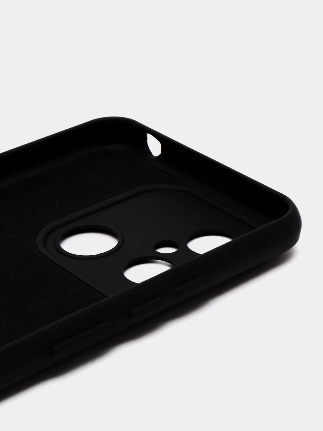 Черный чехол силиконовый для Xiaomi Redmi 12C, Сяоми Редми 12С Silicone Cover