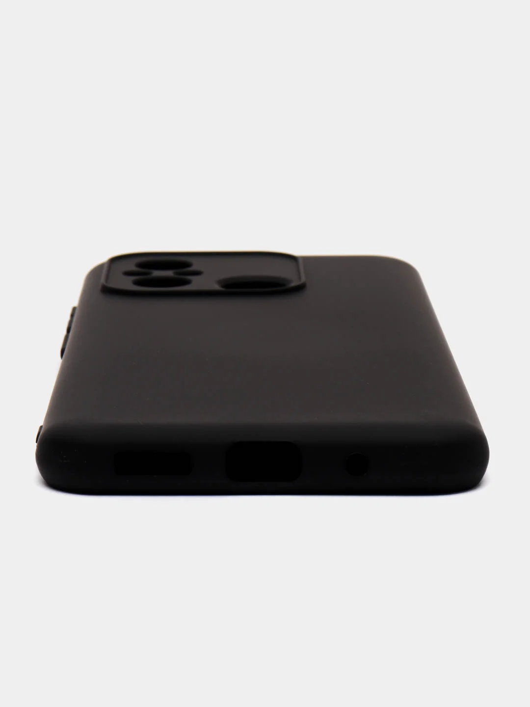 Черный чехол силиконовый для Xiaomi Redmi 12C, Сяоми Редми 12С Silicone Cover