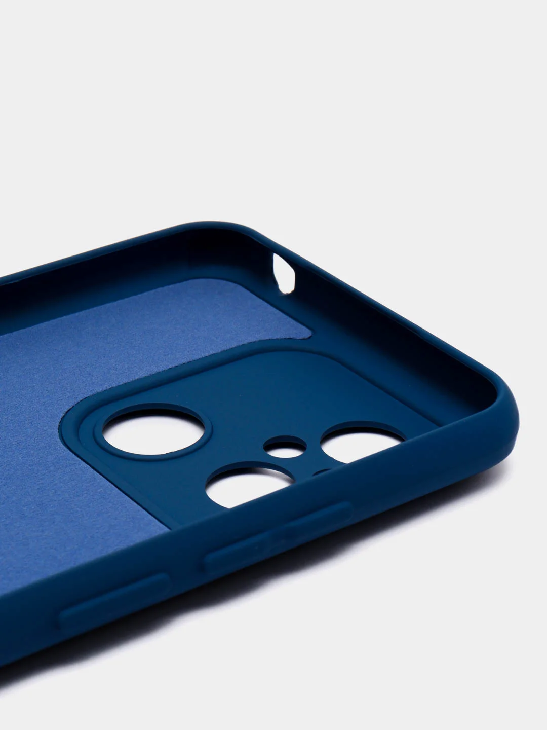 Синий чехол силиконовый для Xiaomi Redmi 12C, Сяоми Редми 12С Silicone Cover