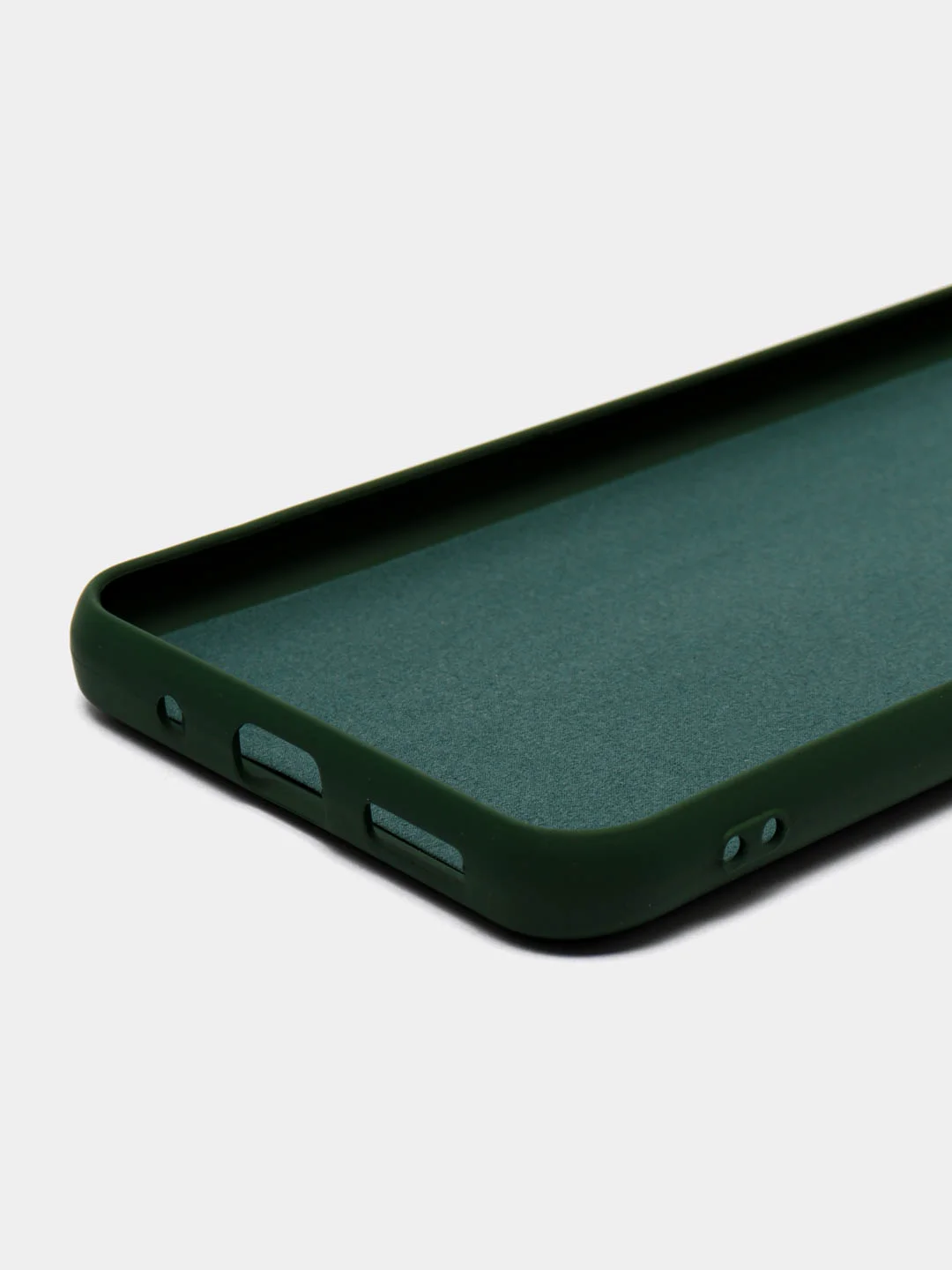 Зеленый чехол силиконовый для Xiaomi Redmi 12C, Сяоми Редми 12С Silicone Cover