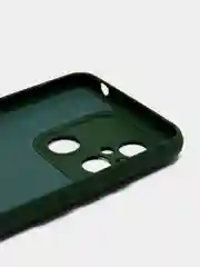 Зеленый чехол силиконовый для Xiaomi Redmi 12C, Сяоми Редми 12С Silicone Cover