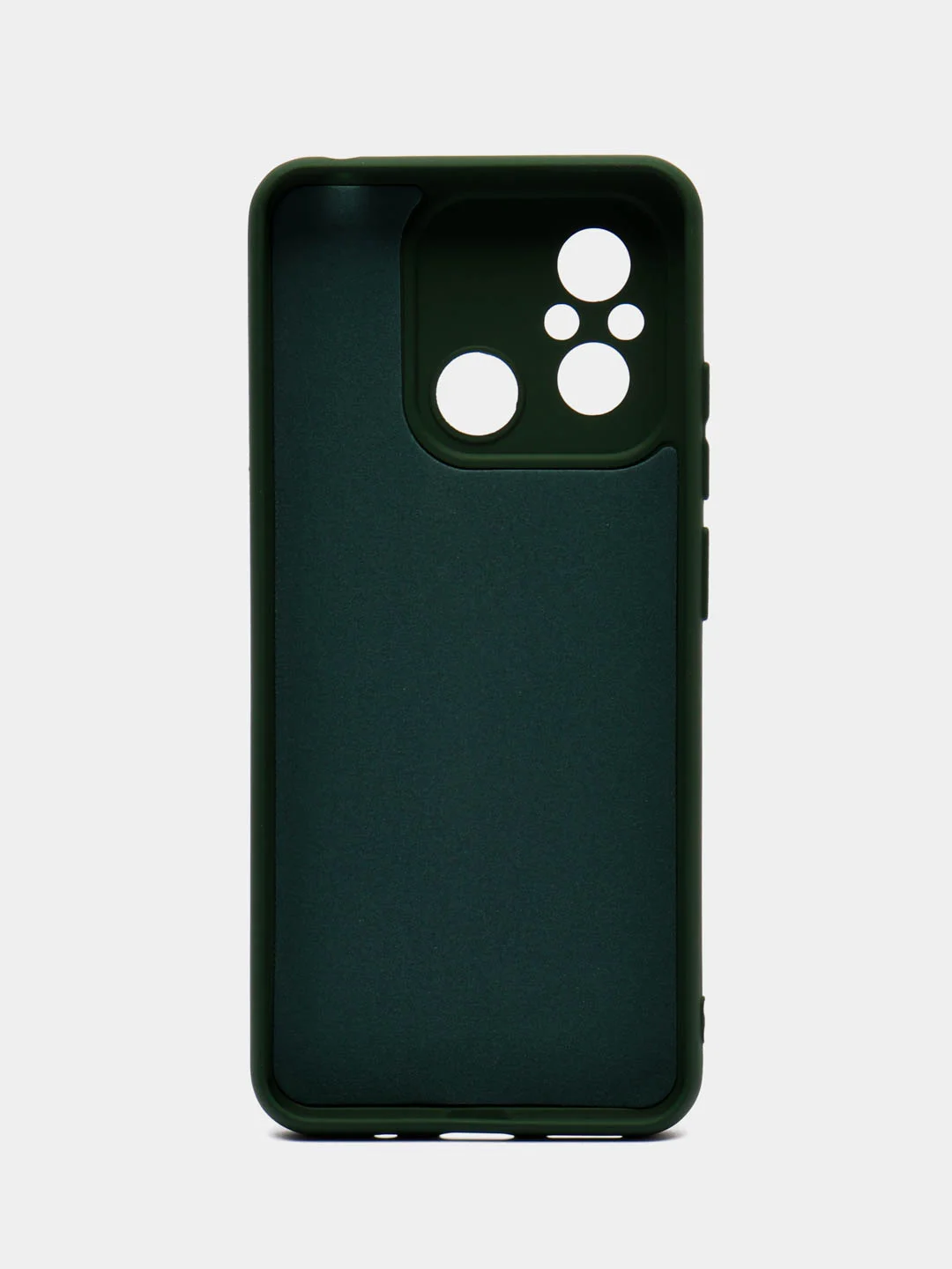 Зеленый чехол силиконовый для Xiaomi Redmi 12C, Сяоми Редми 12С Silicone Cover