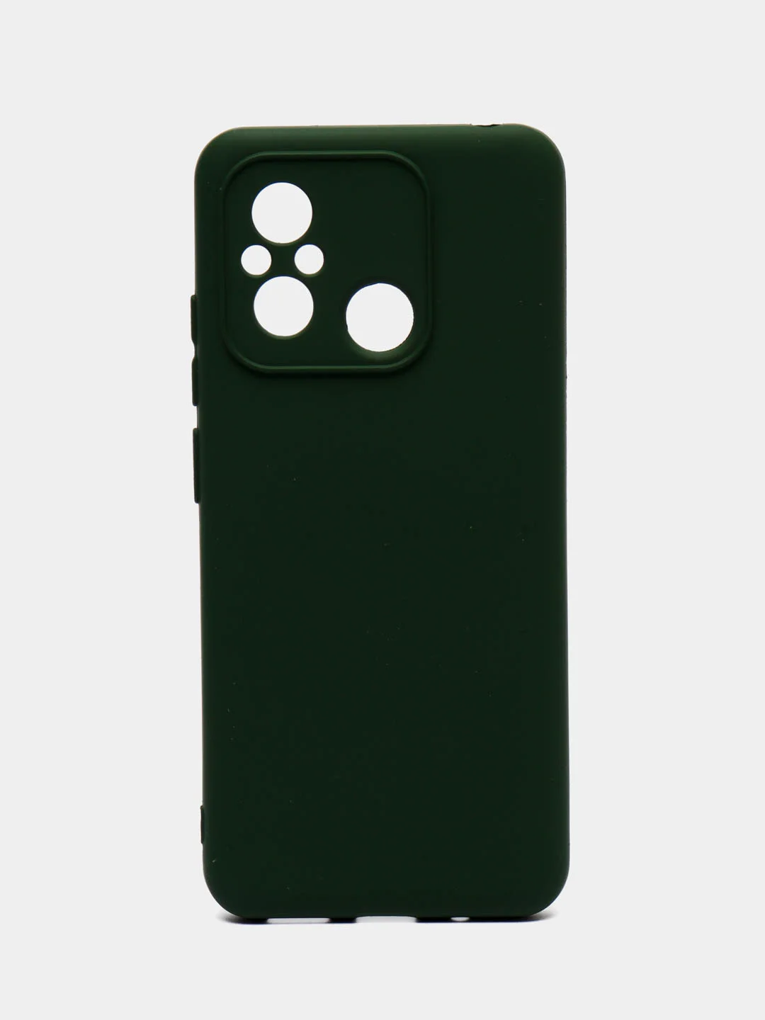 Зеленый чехол силиконовый для Xiaomi Redmi 12C, Сяоми Редми 12С Silicone Cover
