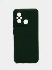 Зеленый чехол силиконовый для Xiaomi Redmi 12C, Сяоми Редми 12С Silicone Cover