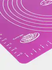 Фиолетовый коврик силиконовый для раскатки теста и выпечки l 5 цветов, 4 размера