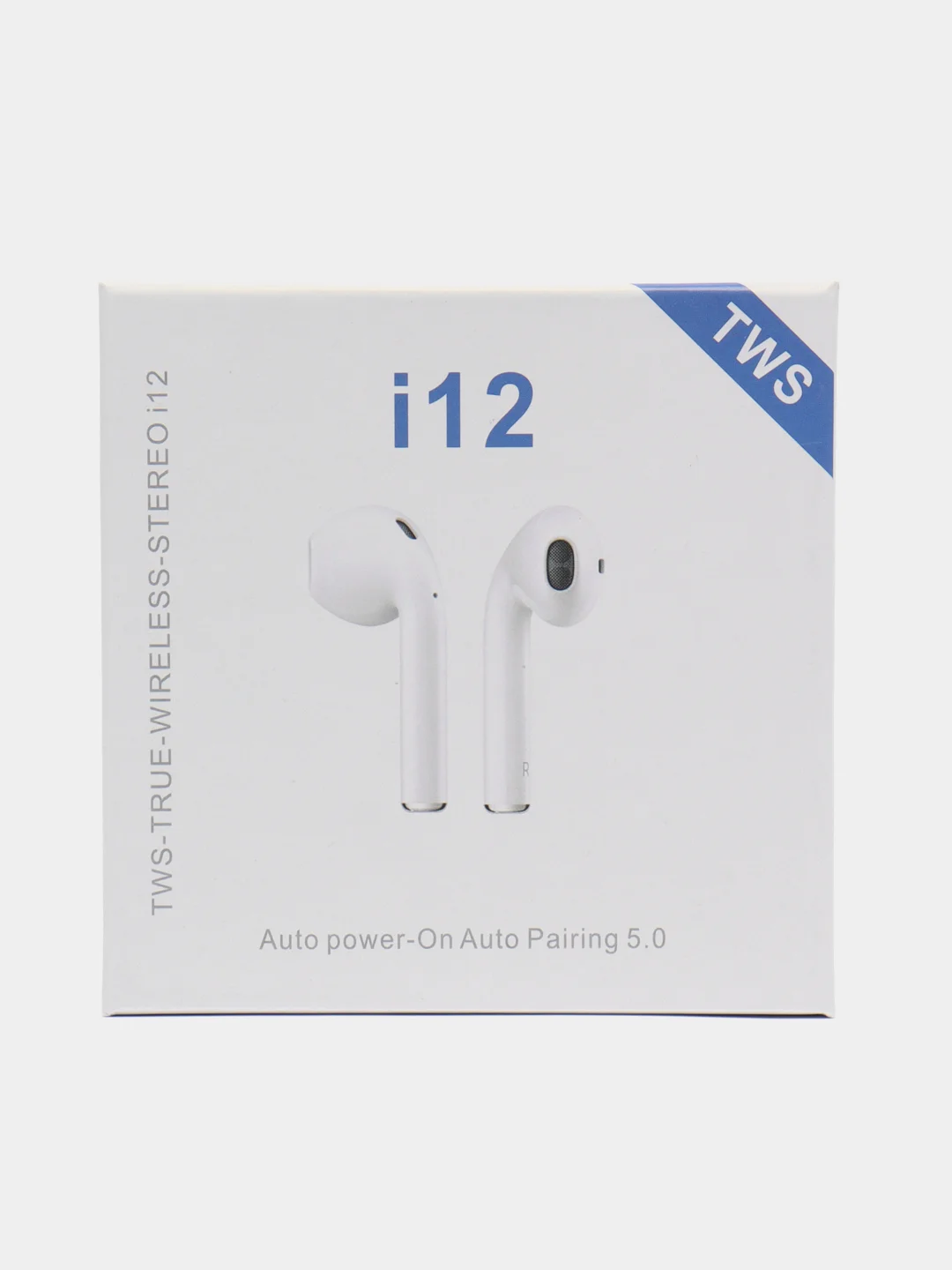 Беспроводные наушники i12 TWS/Блютуз наушники/ TWS наушники/Bluetooth наушники ,белый
