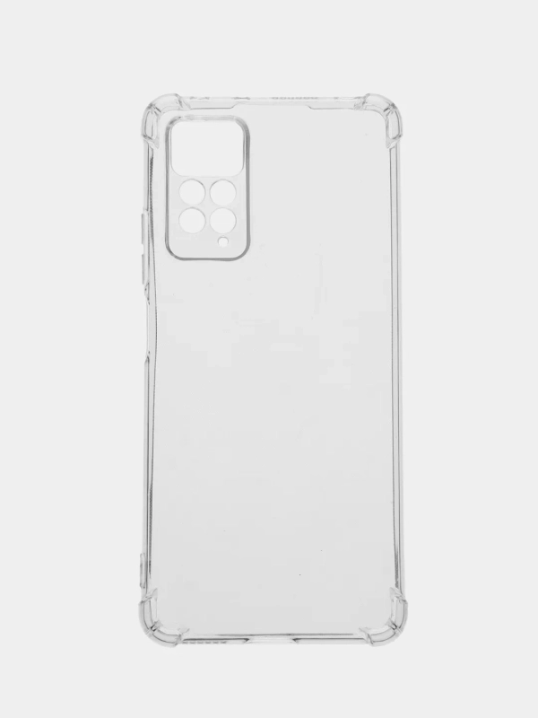 Чехол Xiaomi Redmi Note 11 Pro / Note 12 прозрачный противоударный с защитой камеры
