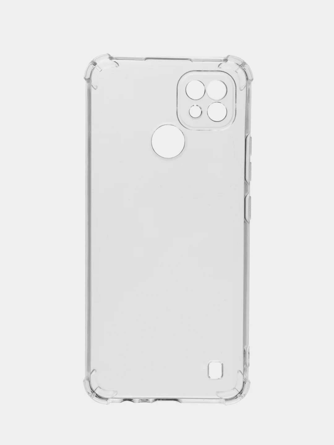 Realme C21Y, C21, C11 (2021), C20  чехол прозрачный силикон с защитой углов CasExpress