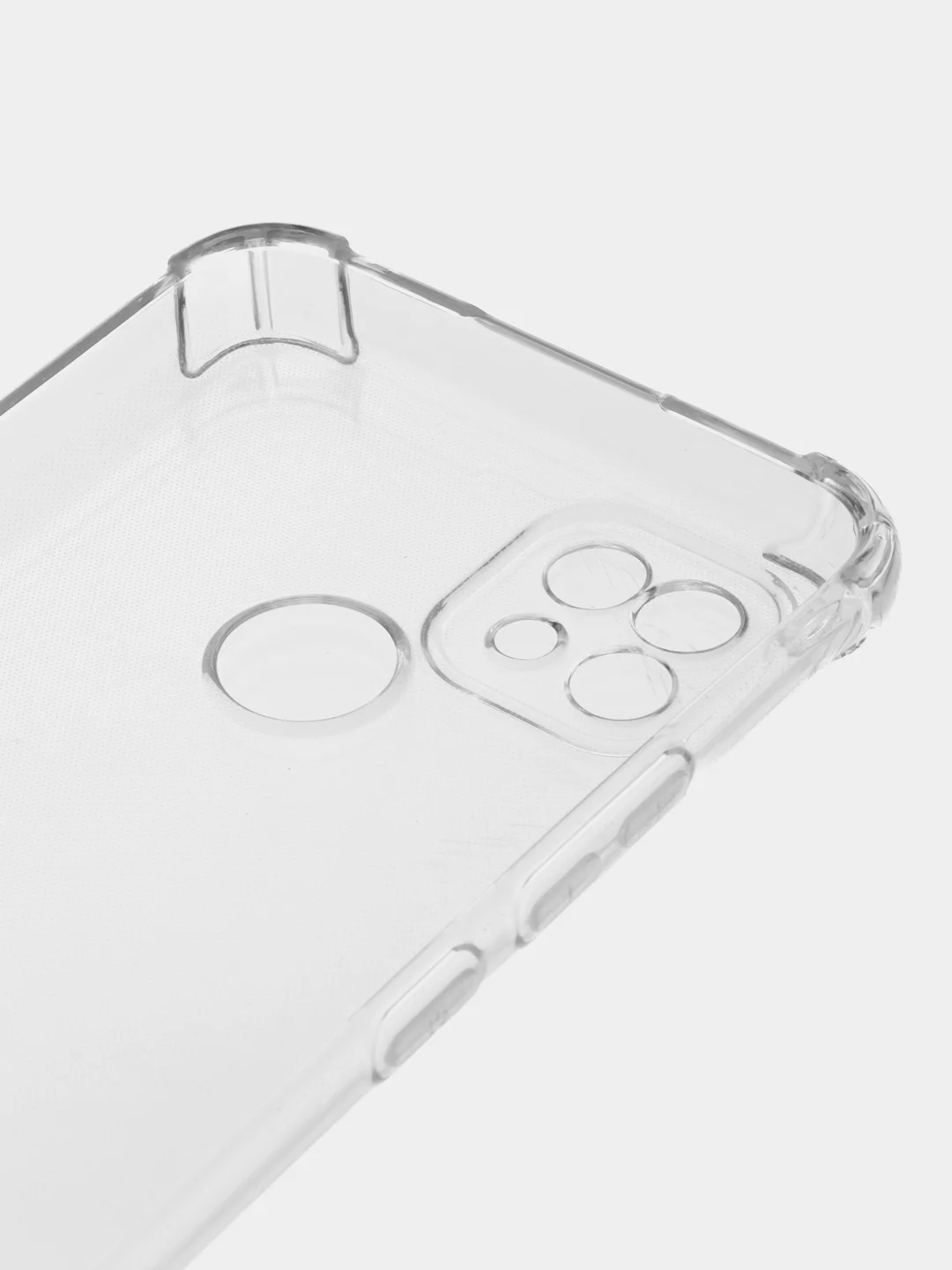 Realme C21Y, C21, C11 (2021), C20  чехол прозрачный силикон с защитой углов CasExpress