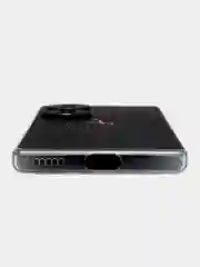 Разноцветный силиконовый чехол на Honor 70 / Хонор 70 прозрачный, с рисунком, защита камеры