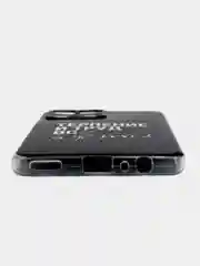 Тёмно-коричневый силиконовый чехол на Honor X8 / Хонор Х8 прозрачный, с рисунком, защита камеры