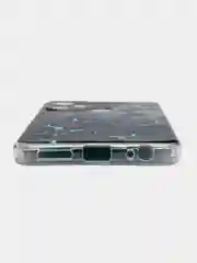 Бирюзовый чехол на Infinix Smart 6 Plus / Инфиникс Смарт 6 Плюс с рисунком, защита камеры