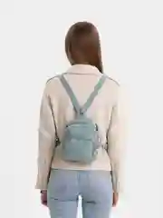 Бирюзовый рюкзак женский мини