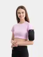 Черный сумка для бега. Сумка-чехол для смартфона на руку.