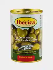 Оливки IBERICA с анчоусом 300г Испания