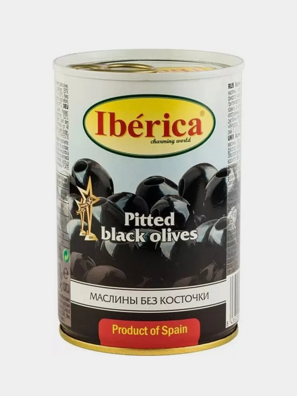 Маслины IBERICA без косточки 420г Испания