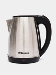 Чайник электрический Sakura SA-2161, нержавеющая сталь, 1.8 л