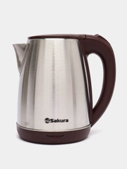Чайник электрический Sakura SA-2161C, нержавеющая сталь, 1.8 л