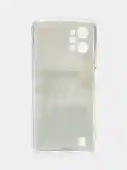 Угольный чехол силиконовый на Realme C31 / Реалми С31, с рисунком