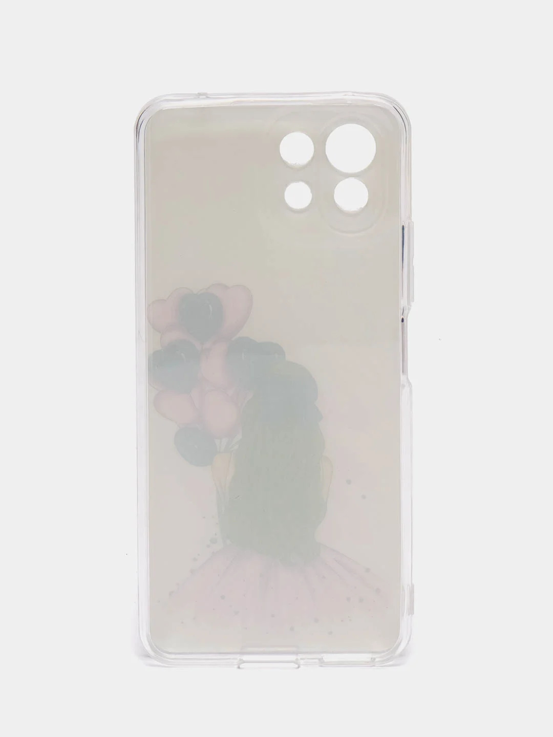 Пудровый чехол Mi 11 Lite, Xiaomi 11 Lite 5G NE, Ми 11 Лайт, Сяоми 11 Лайт, силиконовый с рисунком