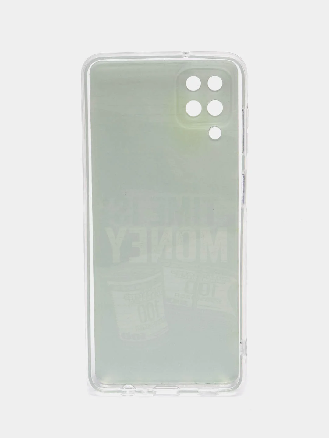 Хром чехол Samsung Galaxy A12 / M12, Самсунг Галакси А12 / М12 с рисунком Игра в кальмара