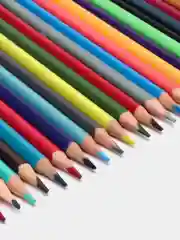 Шоколадный карандаши цветные 12, 18, 24, 36 цветов Funcolor пластиковые, в картонной тубе