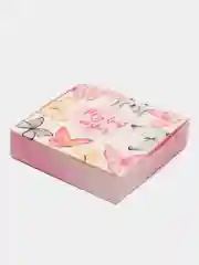 Конфетный коробка подарочная, складная, "23 февраля/ 8 марта",  14 см х 14 см х 3,5см