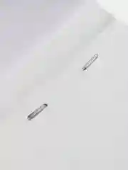 Белый папка-скоросшиватель Calligrata, А5 / А4, 120 мкм, прозрачный верх