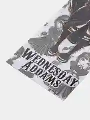 Черный набор .Закладка для книг и учебников Wednesday Addams