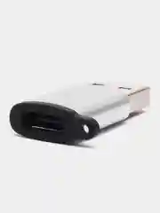 Серебряный переходник адаптер type-c usb 3.0 otg