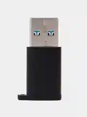 Черный переходник адаптер type-c usb 3.0 otg
